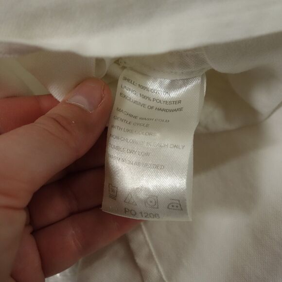 ScotteVest Shirt Mens XL White Button Up Long Sleeve Smart Casual Travel - Picture 10 of 11